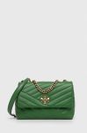 Шкіряна сумочка Tory Burch колір зелений (3274580)