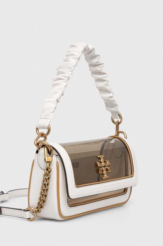 Сумочка Tory Burch колір білий фото 2