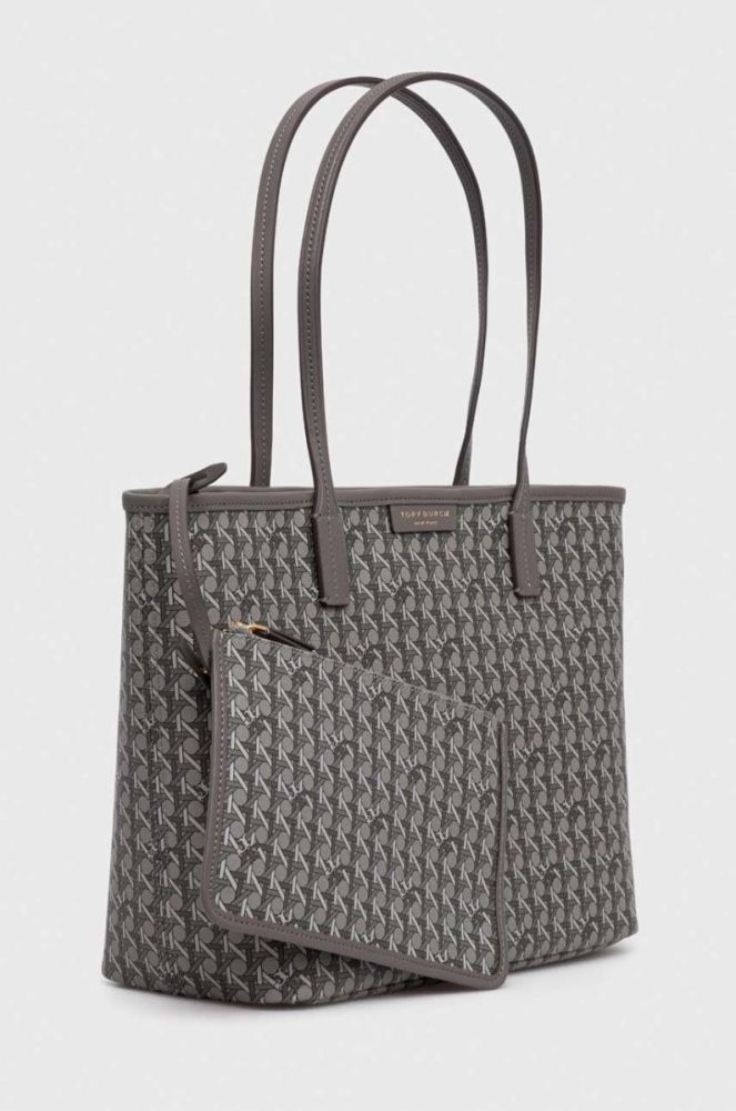 Сумочка Tory Burch колір сірий фото 2