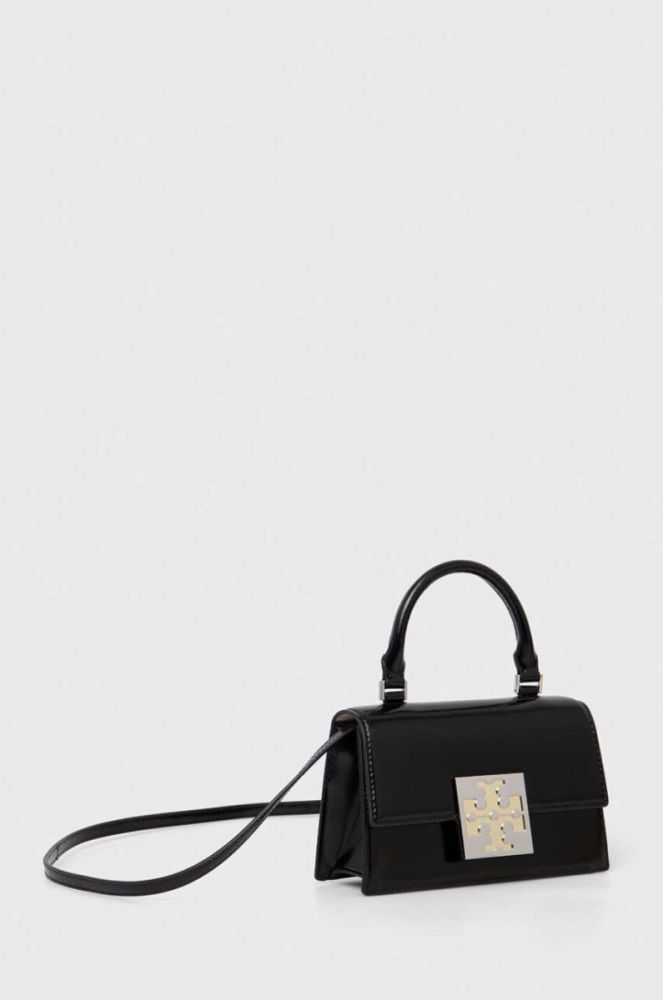 Шкіряна сумочка Tory Burch колір чорний (3379912) фото 2