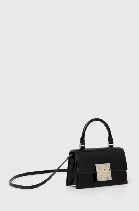 Шкіряна сумочка Tory Burch колір чорний (3379912) фото 2