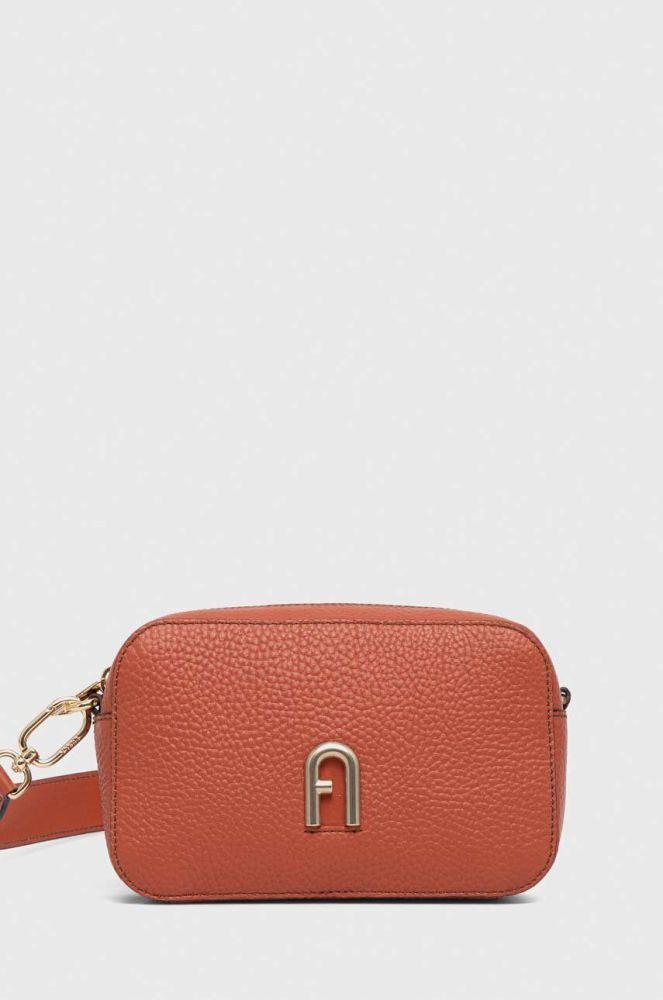 Шкіряна сумочка Furla колір червоний (3322544)