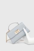 Шкіряна сумочка Furla 1927 колір блакитний (3315332)