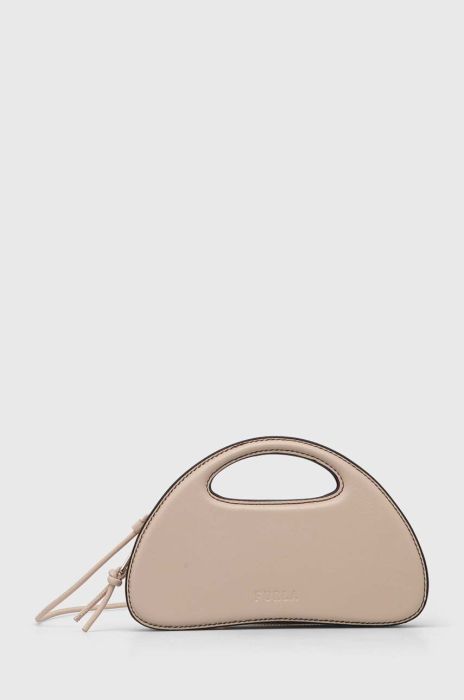 Шкіряна сумочка Furla колір рожевий (3401590)