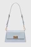 Шкіряна сумочка Furla колір блакитний (3330669)