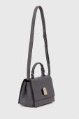 Шкіряна сумочка Furla колір сірий (3342948)