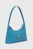 Шкіряна сумочка Furla колір блакитний (3342949)