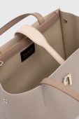 Шкіряна сумочка Furla колір сірий (3297175)