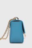 Шкіряна сумочка Furla колір блакитний (3313541)