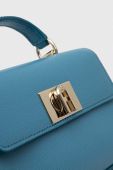 Шкіряна сумочка Furla 1927 колір блакитний (3402470)