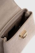 Шкіряна сумочка Furla колір бежевий (3313542)