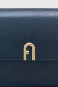 Шкіряна сумка Furla колір синій