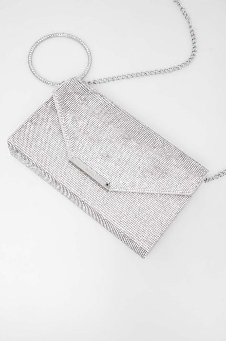 Клатч Aldo WELTER колір срібний WELTER.042
