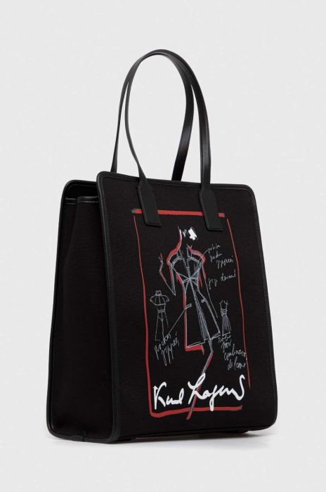 Сумочка Karl Lagerfeld колір чорний (3274588)