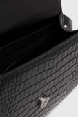 Шкіряна сумочка Karl Lagerfeld колір чорний (3274591)
