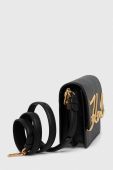 Шкіряна сумочка Karl Lagerfeld колір чорний (3354521)