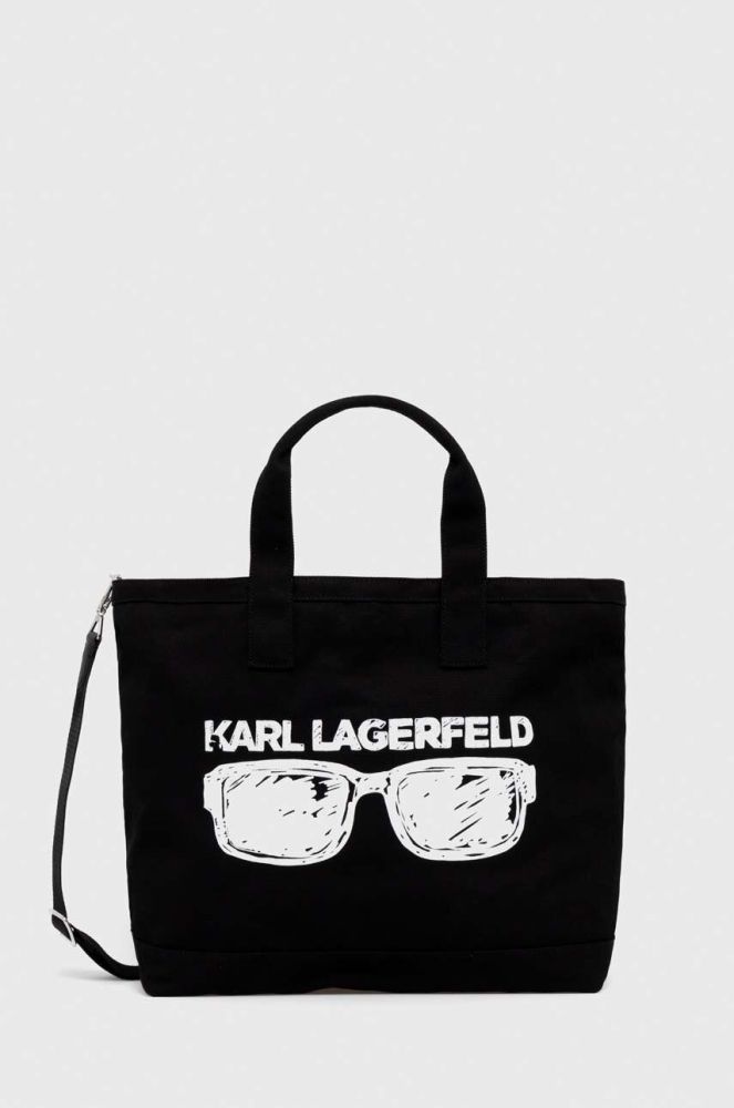 Сумочка Karl Lagerfeld колір чорний (3352087)