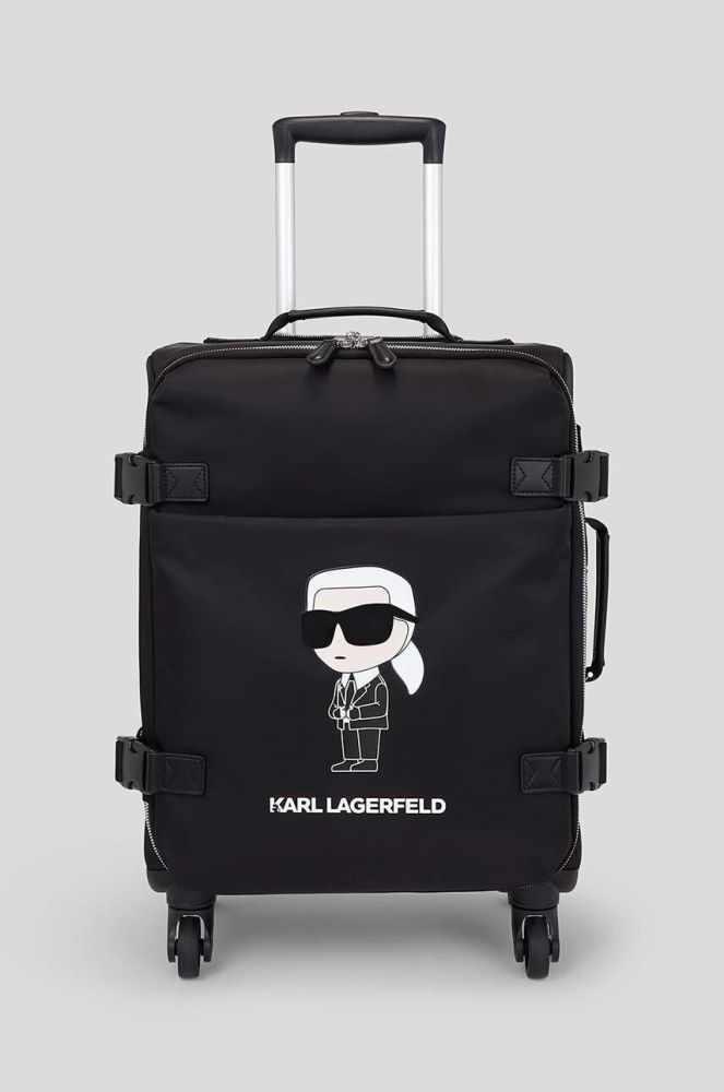 Валіза Karl Lagerfeld колір чорний (3354530)