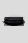 Шкіряна сумочка Karl Lagerfeld колір чорний (3347400)