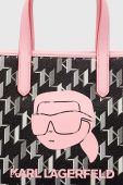 Сумочка Karl Lagerfeld колір рожевий (3347404)