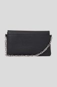 Шкіряна сумочка Karl Lagerfeld колір чорний (3347405)