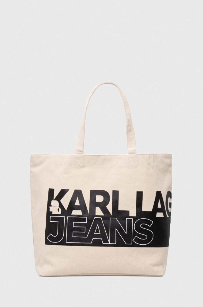 Сумочка Karl Lagerfeld Jeans колір бежевий (3347423)