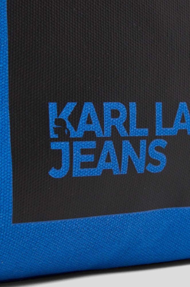 Сумочка Karl Lagerfeld Jeans колір блакитний (3347425) фото 4