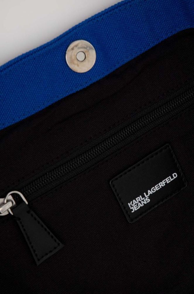 Сумочка Karl Lagerfeld Jeans колір блакитний (3347425) фото 5