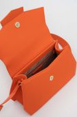 Шкіряна сумочка Patrizia Pepe колір помаранчевий (3375419)
