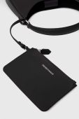Шкіряна сумочка Emporio Armani колір чорний (3447627)