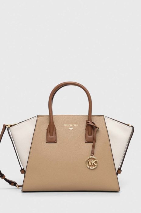Шкіряна сумочка MICHAEL Michael Kors колір барвистий (3391567)