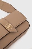 Шкіряна сумочка MICHAEL Michael Kors колір бежевий (3391573)