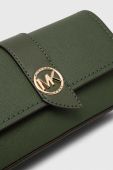 Шкіряна сумочка MICHAEL Michael Kors колір зелений (3391574)