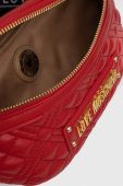 Сумка на пояс Love Moschino колір червоний