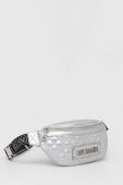 Сумка на пояс Love Moschino колір срібний