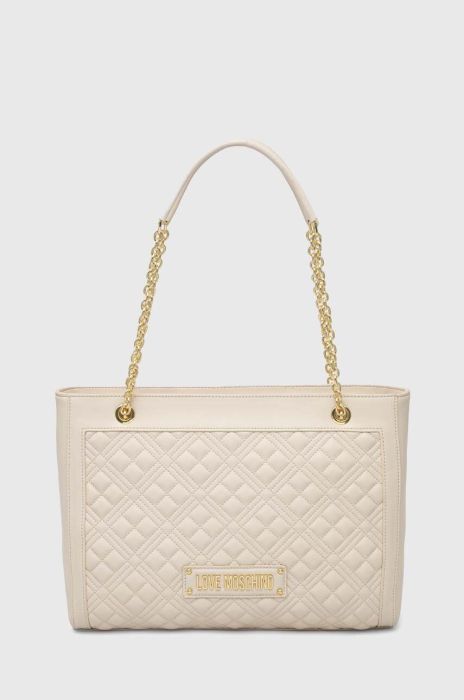 Сумочка Love Moschino колір бежевий (3384191)