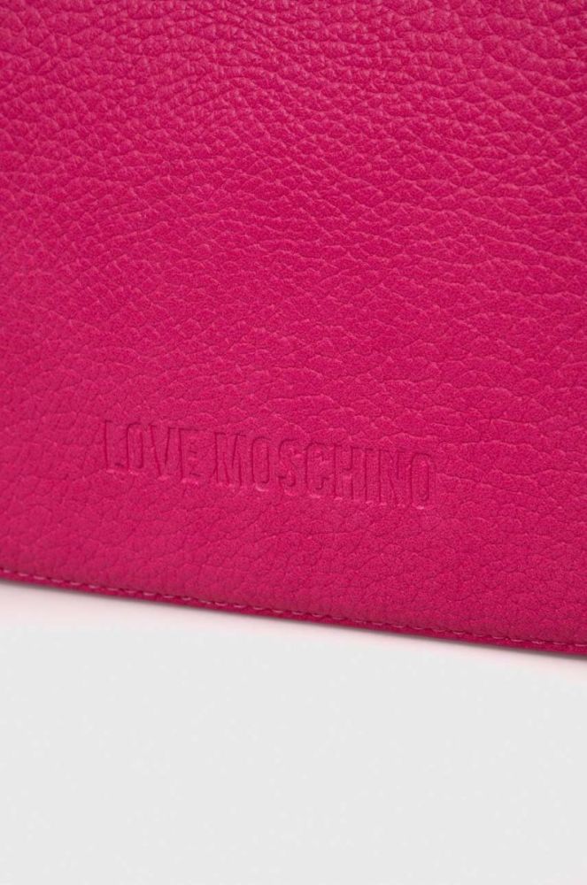 Сумочка Love Moschino колір рожевий (3342891) фото 6