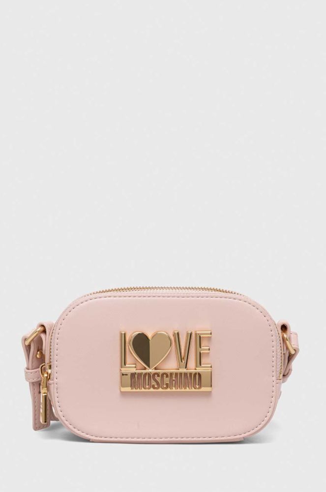 Сумочка Love Moschino колір рожевий (3386395)