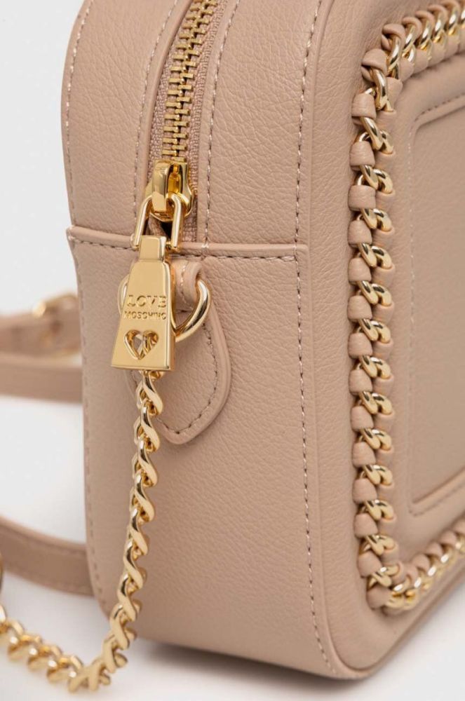 Сумочка Love Moschino колір бежевий (3386397) фото 4