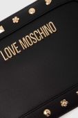 Шкіряна сумочка Love Moschino колір чорний (3384202)