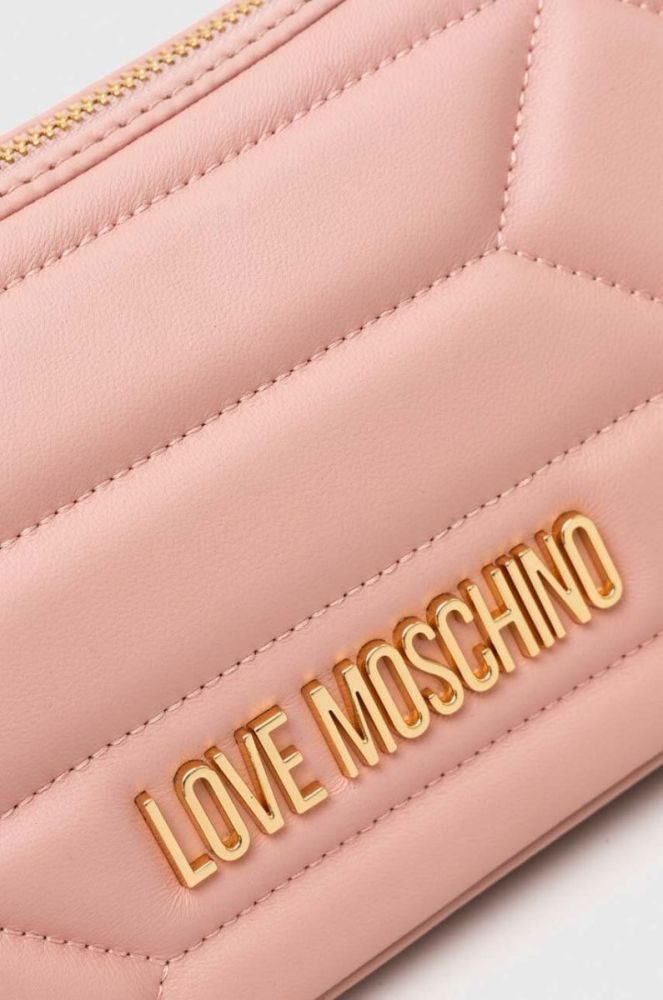 Сумочка Love Moschino колір рожевий (3384205) фото 3
