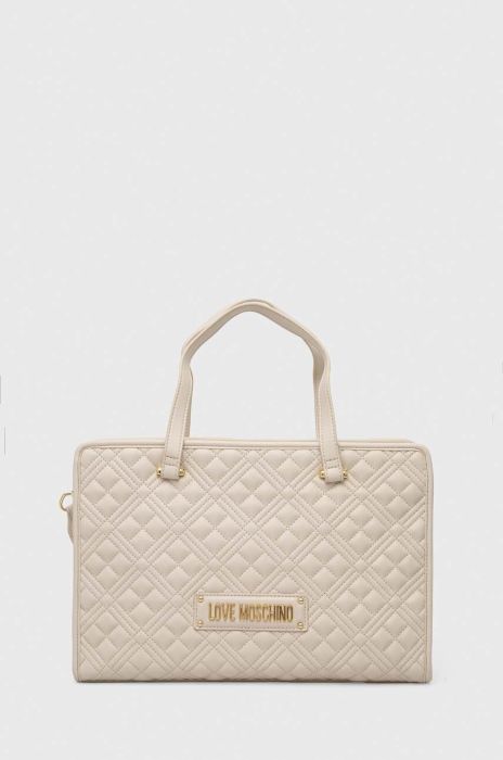 Сумочка Love Moschino колір бежевий (3384207)
