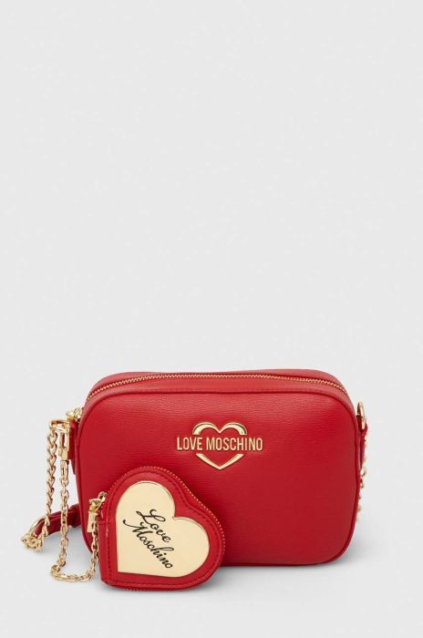 Сумочка Love Moschino колір червоний (3501453)