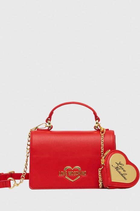 Сумочка Love Moschino колір червоний (3384223)