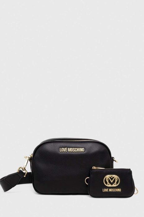 Сумочка Love Moschino колір чорний (3384228)