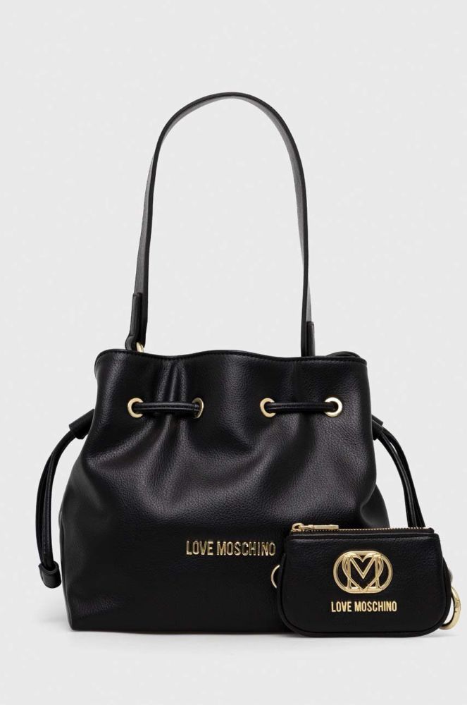 Сумочка Love Moschino колір чорний (3386405)