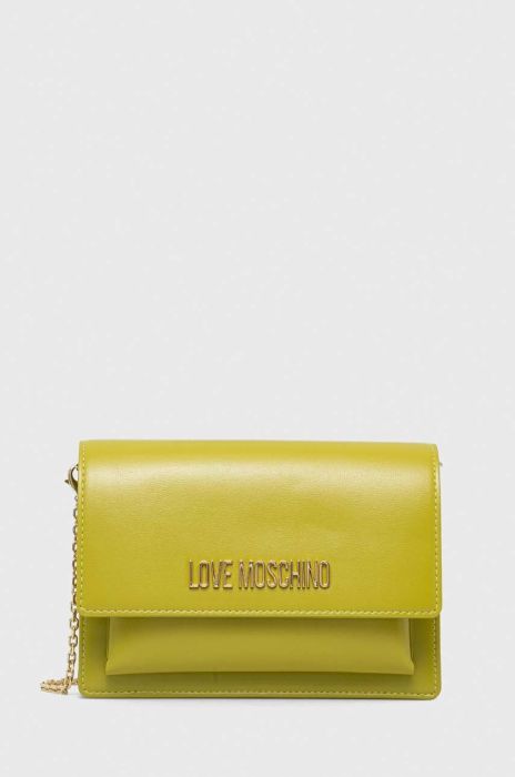 Сумочка Love Moschino колір зелений (3386406)