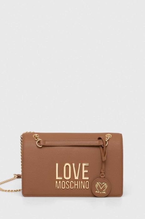 Сумочка Love Moschino колір коричневий (3342903)
