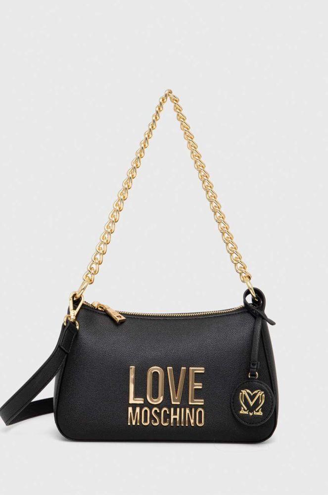 Сумочка Love Moschino колір чорний (3342906)