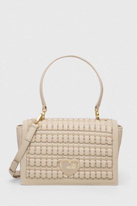 Сумочка Love Moschino колір бежевий (3386407)